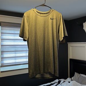 Grey Nike DRY-FIT tee shirt